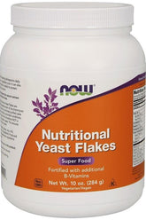 NOW Foods - Nutritional Yeast Flakes - 284 grams - Nutri.se